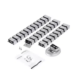 StarTech.com Cable Sleeve Plastic Spool & Steel Bracket Silver 129 mm Diameter, CMVBMOD image 2