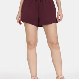 Zelocity by Zivame Purple Sports Shorts-image-31