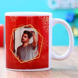 FNP Multicolor Ceramic Frosty Christmas Personalised Mug (325ml)-picture-37