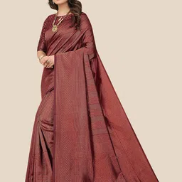 bigben textile Woven Design Banarasi Saree image 4