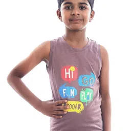 BAESD Boys Printed Pockets T-shirt image 1