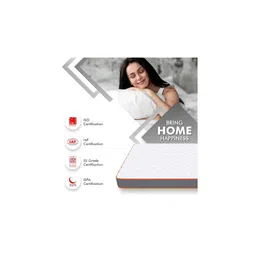 USHA SHRIRAM White & Grey Quilted Orthopedic Double Mattress image 5