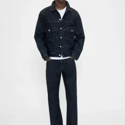 GAP Blue Regular Fit Solid Jeans image 4