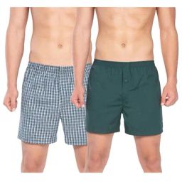 Jockey 8222 Green Boxers with Ultrasoft & Durable Inner Waistband - Pack of 2 (Prints May Vary)-picture-12