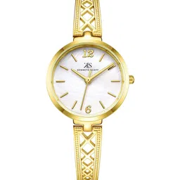 KENNETH SCOTT Women Patterned Dial & Bracelet Style Straps Analogue Watch K22518-GBGM-picture-38