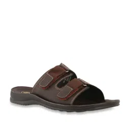 Bata Men's Brown Casual Sandals-image-25