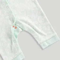 mothercare Girls Pack of 3 Printed Sleepsuit image 3