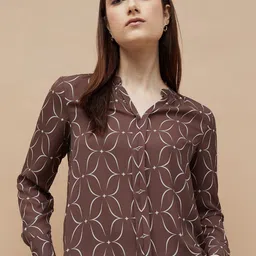 CODE by Lifestyle Women Printed Shirt Style Top image 5