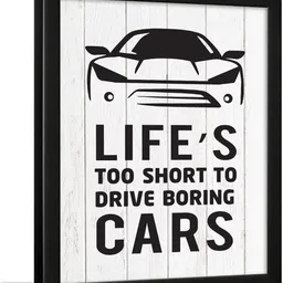 Chaka Chaundh Multicoloured Synthetic Wood Wall Art image 2