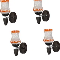 SOMIL Orange Glass Cylinder Wall Lamps-picture-41