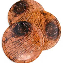 Superware Melamine Tea Coaster Set with stand - Parawood ( Set of 6 ) image 4