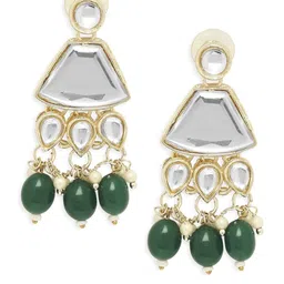 fabula Kundans Studded & Beaded Jewellery Set image 5