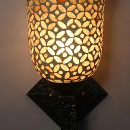 SOMIL Gold Glass Cylinder Printed Wall Lamps-picture-16