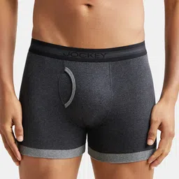 Jockey Men Grey Melange Pack of Two Solid Boxer Briefs 1017-0205-MM-CM-picture-39