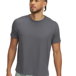 Under Armour Grey Slim Fit Sports T-Shirt-picture-15