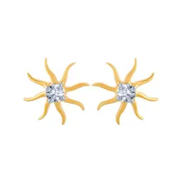 P.C. Chandra Jewellers 14 kt Gold & Diamond Earrings-picture-40
