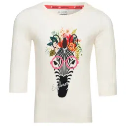 Jockey Kids White Printed CG06 T-Shirt-picture-22