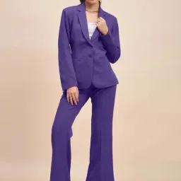 Brinns Violet Regular Fit Formal Suit-picture-11