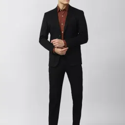 Peter England Brown Slim Fit Checks Shirt image 5