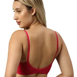 Smarty Pants Pink Cotton Medium Coverage T-Shirt Bra image 2