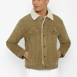 American Eagle Brown Classic Fit Jacket-image-33
