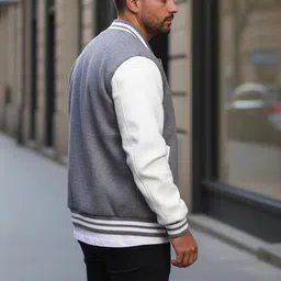 Mast & Harbour Men Collarless Colourblocked Bomber Jacket image 5