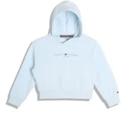 TOMMY HILFIGER Girls Blue Logo Sweatshirt-image-55