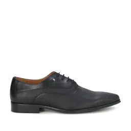 Louis Philippe Men's Black Oxford Shoes-picture-16