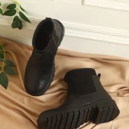Truffle Collection Women's Black Chelsea Boots-picture-10