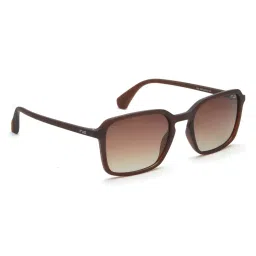 IRUS By IDEE Brown Square Sunglasses for Men image 1