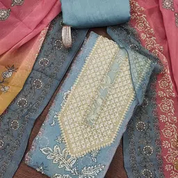 MANVAA Printed Unstitched Dress Material-image-9