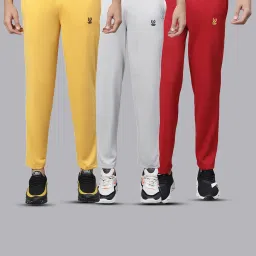 Vimal Jonney Multicolor Regular Fit Lounge Pants - Pack of 3 image 1