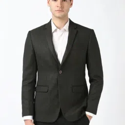 Peter England charcoal-grey Other Blazers-picture-16