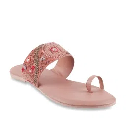 Metro Women's Peach Toe Ring Sandals image 1