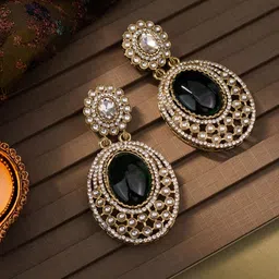 zarmar fashion Oval Drop Earrings-image-65