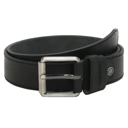 Crusset Black Leather Casual Belt for Men-image-88