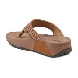 Inc.5 Women's Tan Thong Wedges image 5