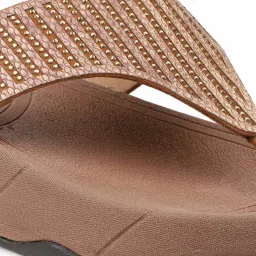 Inc.5 Women's Tan Thong Wedges image 4