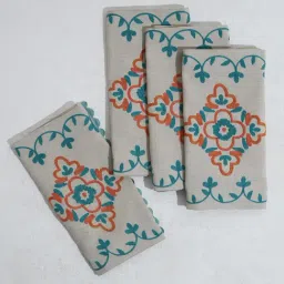 Westside Home Multicolor Boho Placemats (Set of 4)-image-30