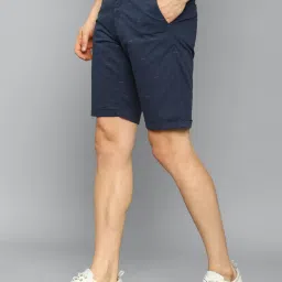 Louis Philippe Sport Navy Slim Fit Shorts image 3