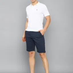 Louis Philippe Sport Navy Slim Fit Shorts image 5