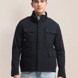 U.S. Polo Assn. Blue Regular Fit Jacket-picture-43