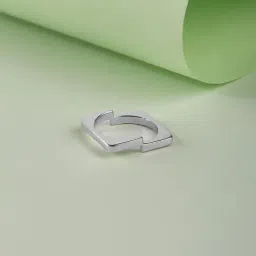 Mia by Tanishq 925 Silver Ring for Women-image-6
