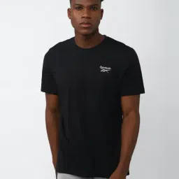 Reebok Black Regular Fit Sports T-Shirt-image-59
