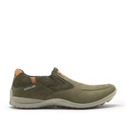 Woodland Men's Paris Ogreen Slip-On Shoes-picture-14