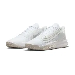 Nike Men's White Basketball Shoes image 4
