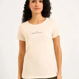 Honey by Pantaloons Off White Plain T-Shirt-image-94
