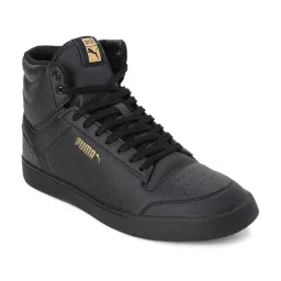 Puma Men's Shuffle Mid One8 Better V2 Black Ankle High Sneakers image 2