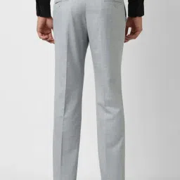 Van Heusen Grey Slim Fit Trousers image 2