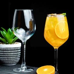 Goodhomes Stem Transparent Glass Tumbler Drinking Glasses (0.36 L) - Set of 6-picture-47